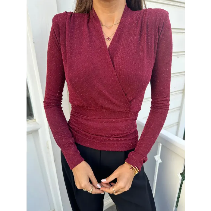 Shiqa Vatkalı Sim Detaylı Bluz