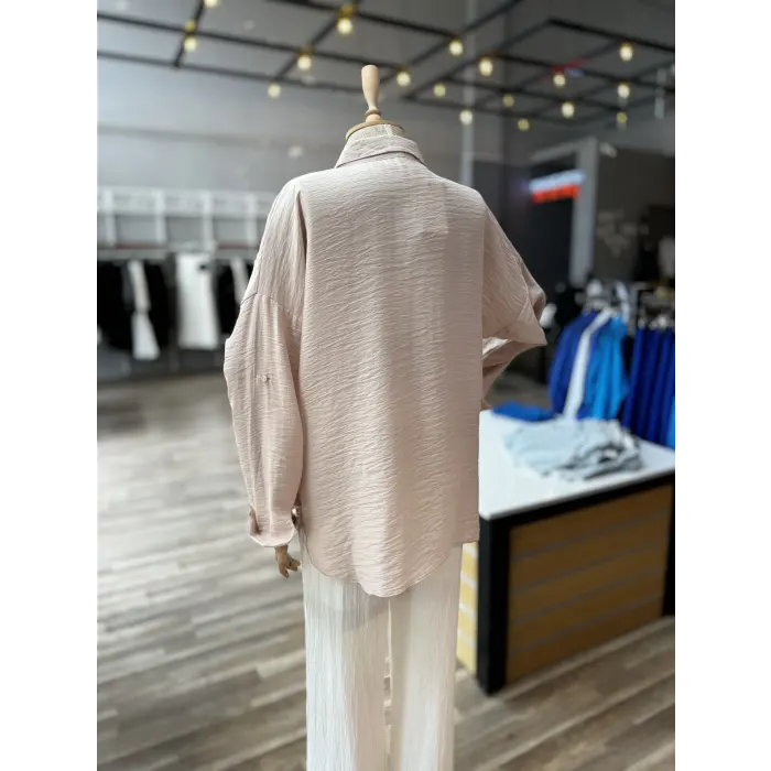 Siento Kalp Taşlı Gömlek