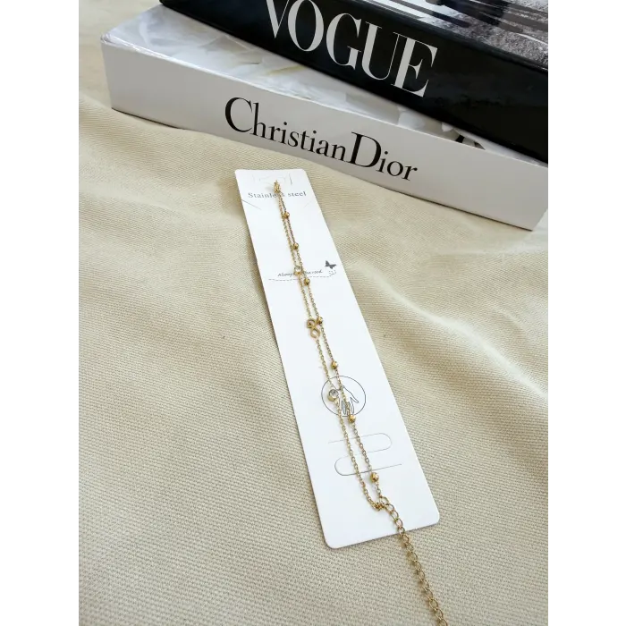 Sonsuzluk Figürlü Çelik Bileklik