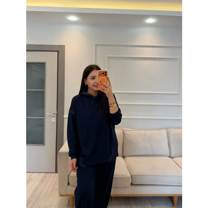 Tasarım Şerit Detaylı Modal Takım