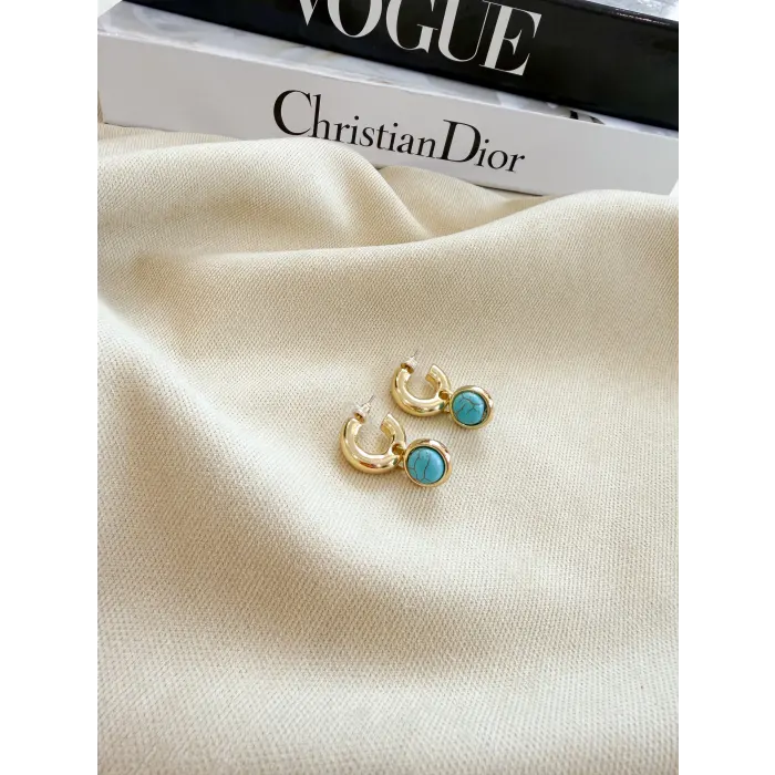 Tasarım Top Halka Küpe