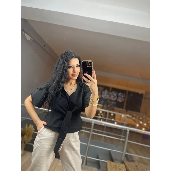 Teckolo Kelebek Bluz