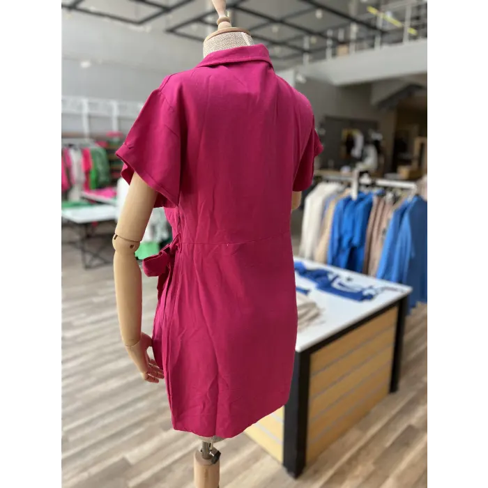 Triple Keten Bağlamalı Elbise