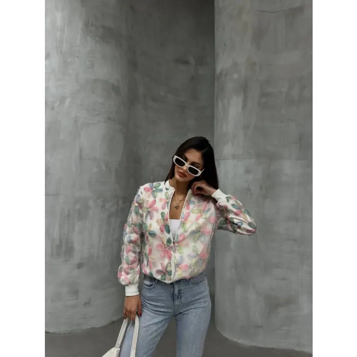 Tül Garni Ottoman Kumaş Ceket