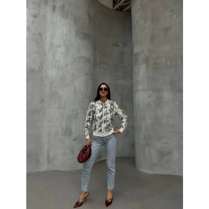 Tül Garni Ottoman Kumaş Ceket