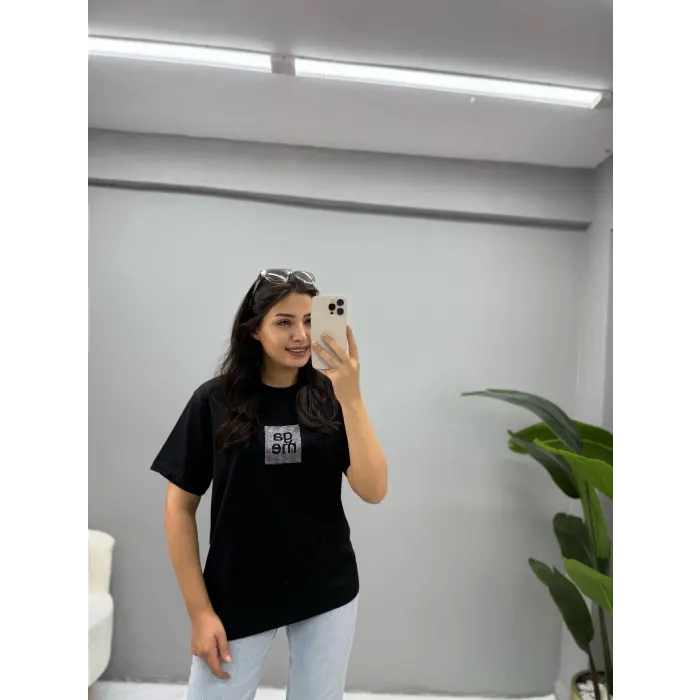 Twst Game Taşlı T-Shirt