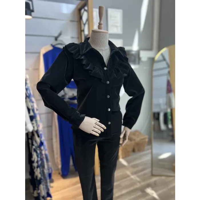 VadoClara Premium Fırfırlı Gömlek