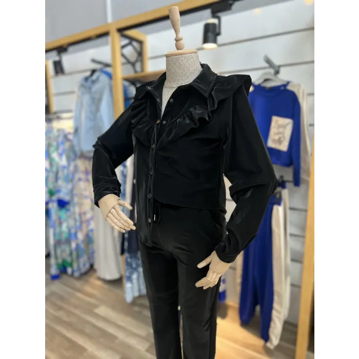 VadoClara Premium Fırfırlı Gömlek