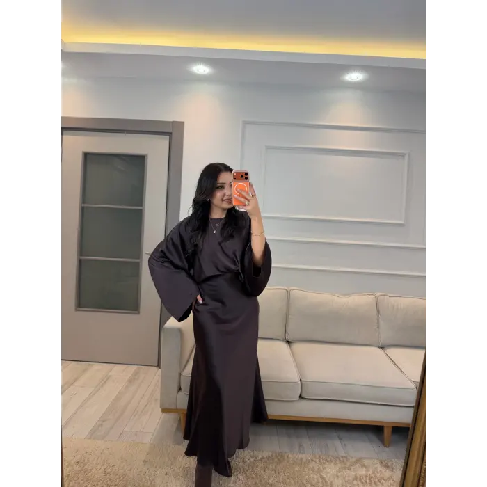 Yarasa Kol Saten Bluz