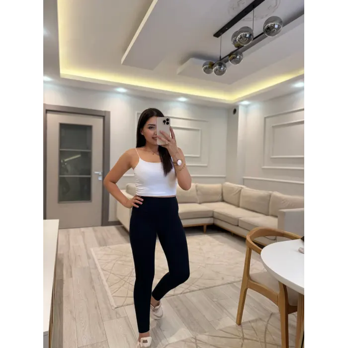 Yüksek Bel Modal Tayt