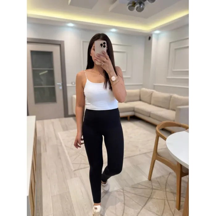 Yüksek Bel Modal Tayt