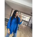 Loa Yan Bağcıklı Gömlek