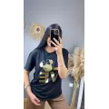 Pfan Mickey Love Baskılı T-Shirt