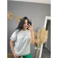 Ted Tül Detay T-Shirt