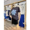 Kleid Kot Detaylı T-Shirt