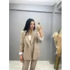 Manno Premium Kolu Katlamalı Blazer Ceket