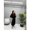 Waist Kruvaze Yaka Elbise