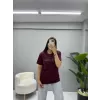 Miu Serpme Taşlı T-Shirt