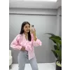 Fırfırlı Taşlı Gömlek