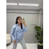 Çizgili Bağlamalı Gömlek
