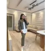 Myco Çizgili Gömlek Garnili Modal Takım