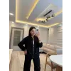 Modal Fermuarlı Taş Detaylı Takım