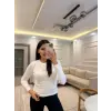 Miu Taş Detaylı Body Bluz