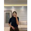 Dik Yaka Yarım Kol Body