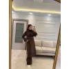 Kuşak Detaylı Trençkot