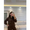 Paraşüt Garnili Paça Çıt Çıt Detaylı Modal Takım