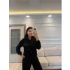 Paraşüt Garnili Paça Çıt Çıt Detaylı Modal Takım