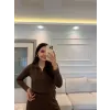 Oysh Yakalı Uzun Kol İkili Takım