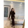 Sandy Tokalı Etek Bluz Takım
