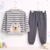 Çizgili Kompak Kumaş Takım 1/4 Yaş