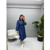 Tensel Denim Elbise