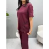 Yanı Nakışlı Modal Takım