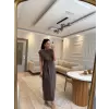 Bağlama Detaylı Modal Elbise