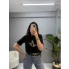 Bymen Su Taşlı T-Shirt