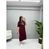 Bymen Taş Detaylı Elbise