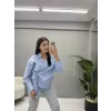 Çizgili Bağlamalı Gömlek