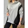 Farya Arkası Paraşüt Detaylı Sweatshirt