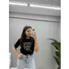 Guess İcon Taş Detaylı T-Shirt