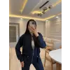 Modal Fermuarlı Taş Detaylı Takım