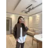Myco Çizgili Gömlek Garnili Modal Takım