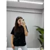 Orj Mrka İpkyol Taş Detaylı T-Shirt