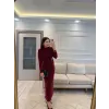 Sandy Kumaş Serpme Taşlı Elbise