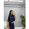 Şerit Detaylı Etekli Modal Takım