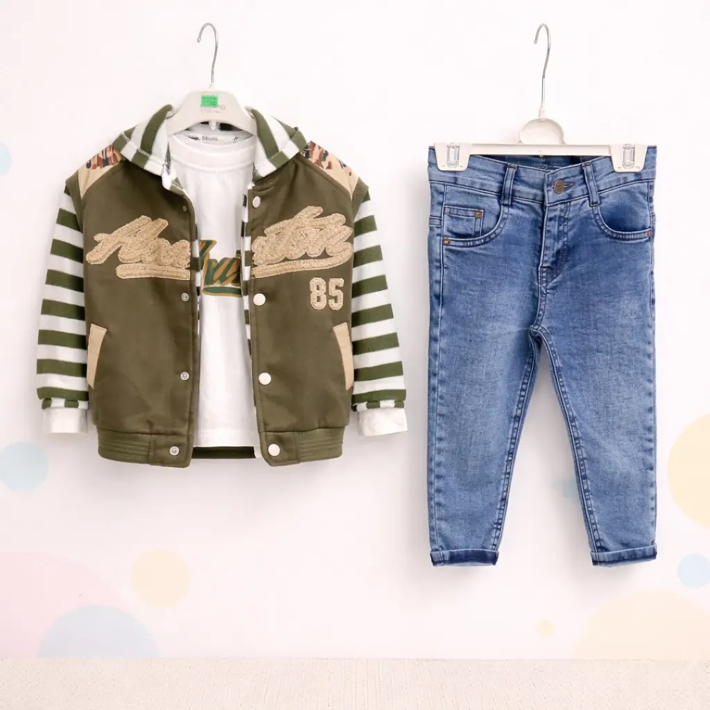 Houston Süet Yelek 4lü Takım 2/6 Yaş