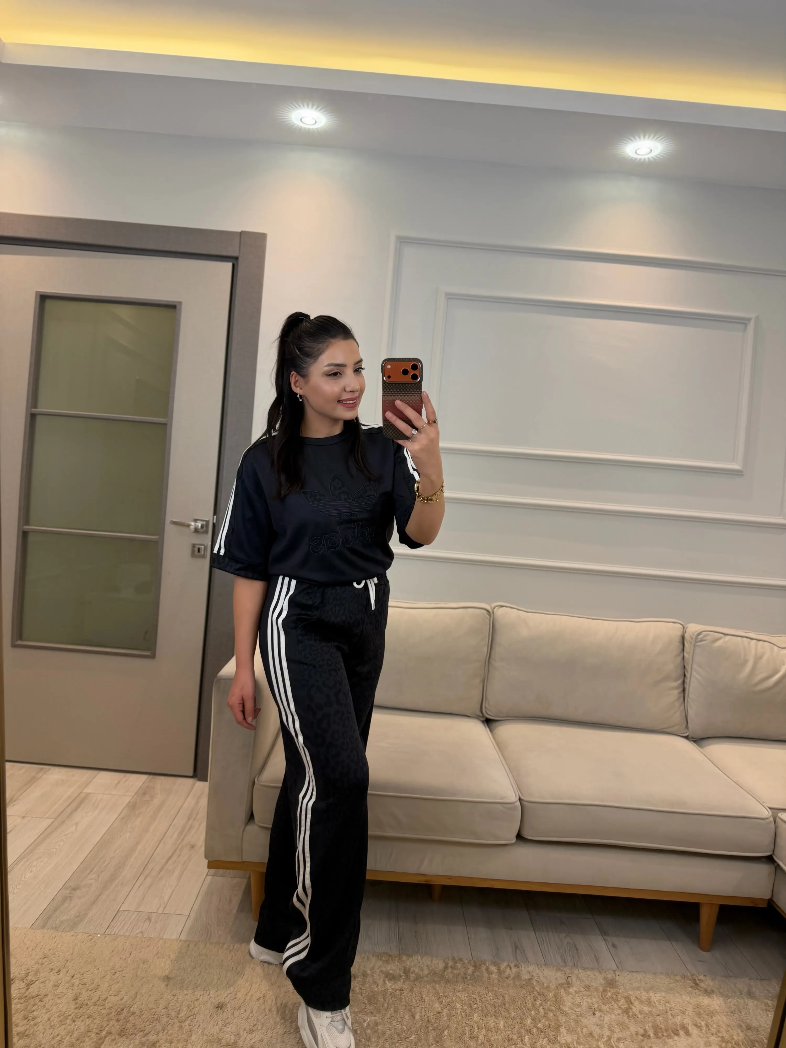 Orj Marka Adids Nakışlı İkili Takım