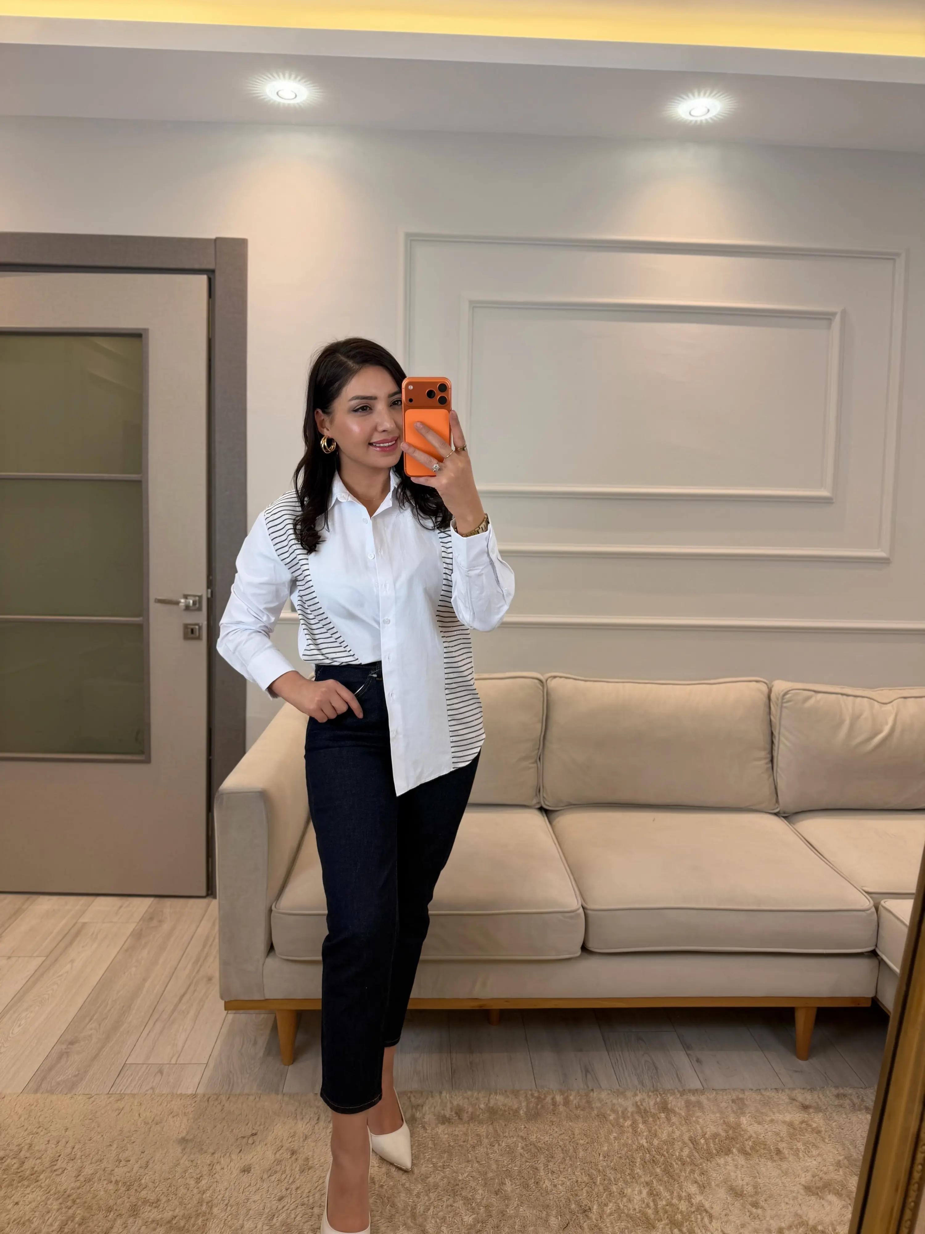 Premium Taş Detaylı Gömlek